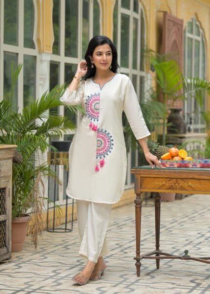 Jaipuri cordset red